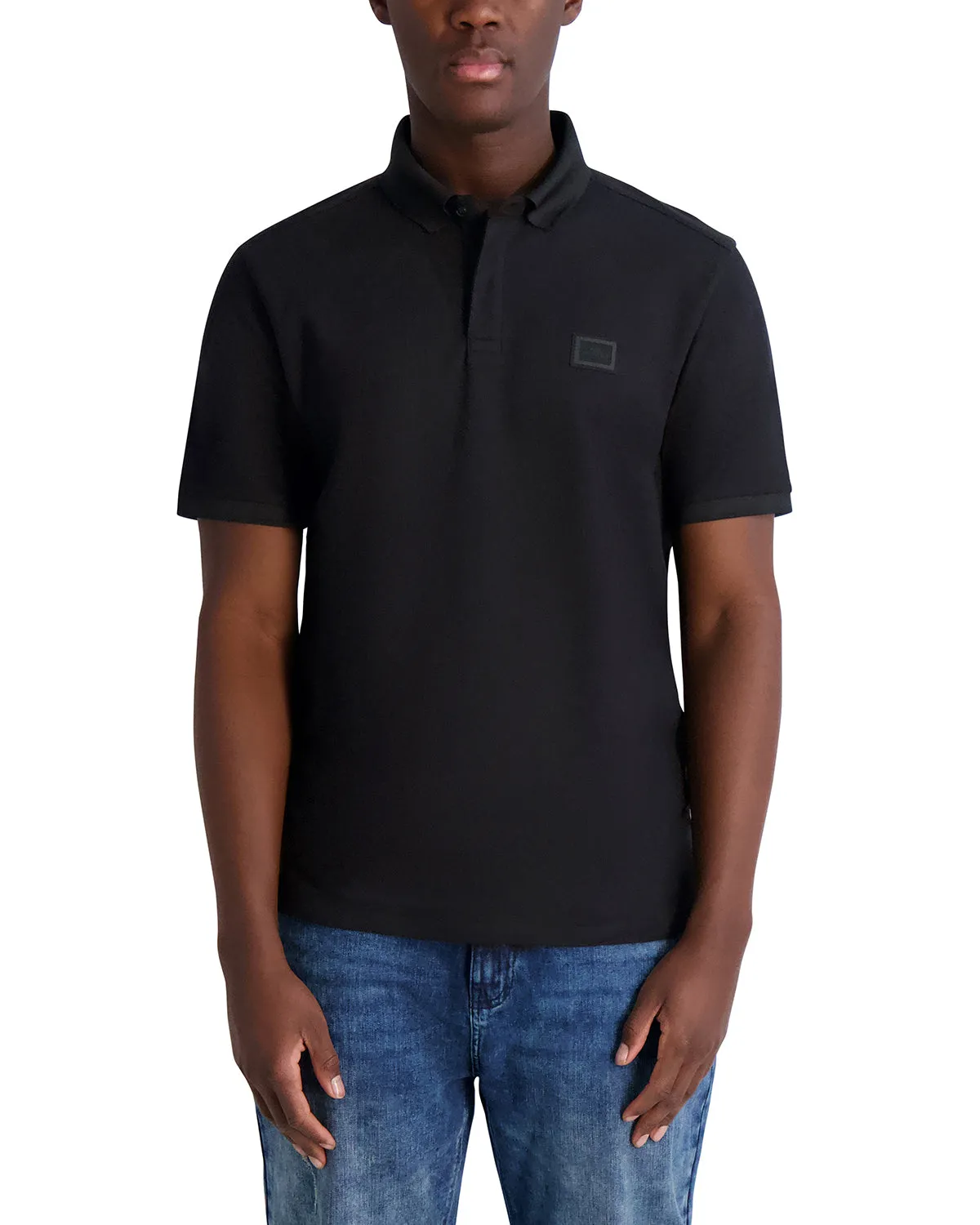 SHORT SLEEVE ZACK POLO sold by Karl Lagerfeld Paris