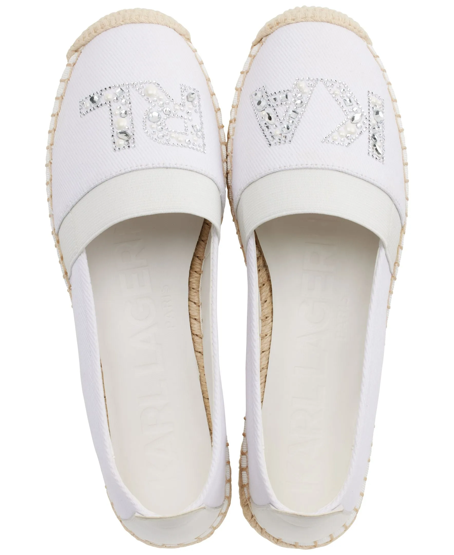 MANIKA FLAT ESPADRILLE sold by Karl Lagerfeld Paris product image thumbnail 3