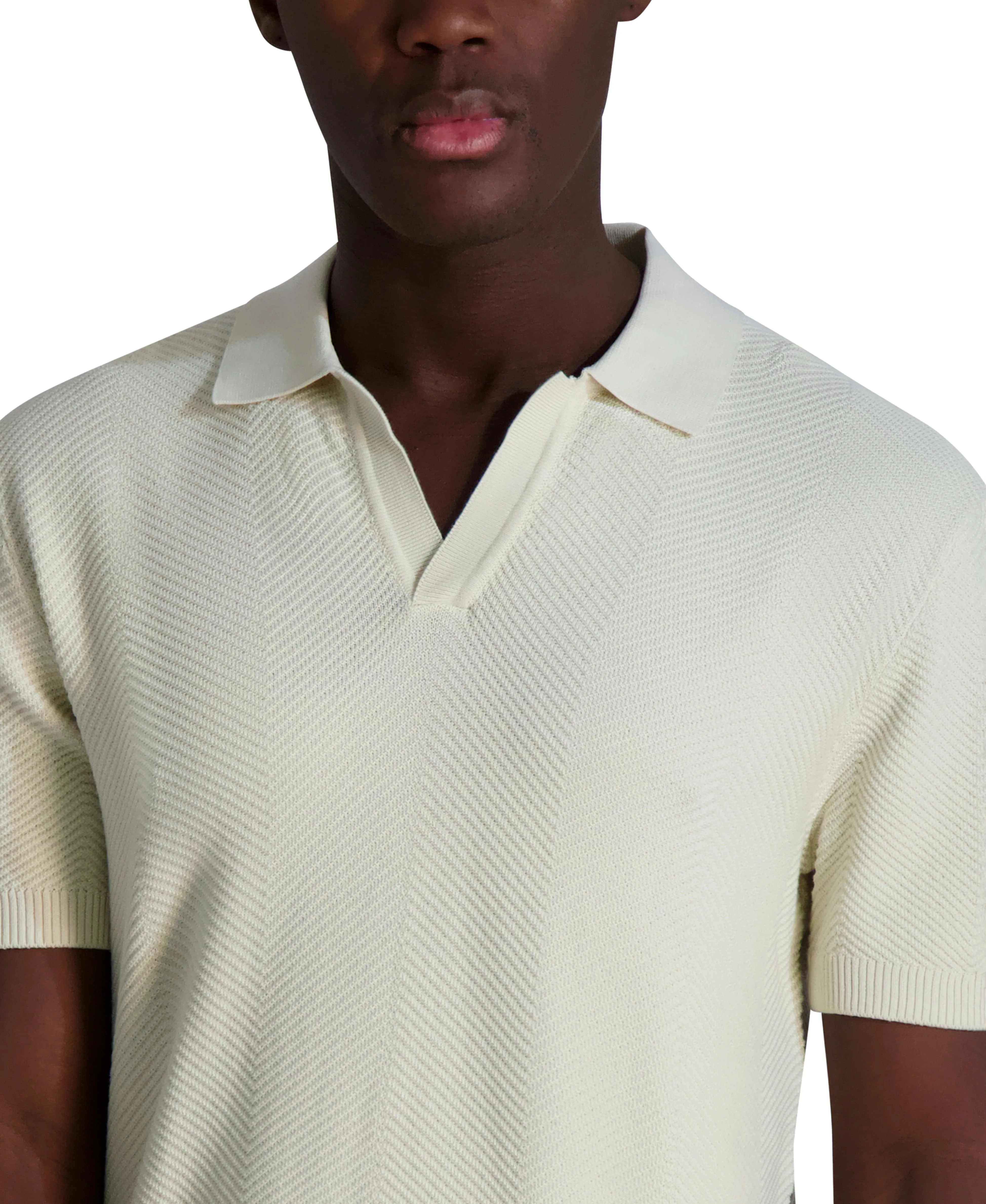 TEXTURED JOHNNY COLLAR sold by Karl Lagerfeld Paris product image thumbnail 5