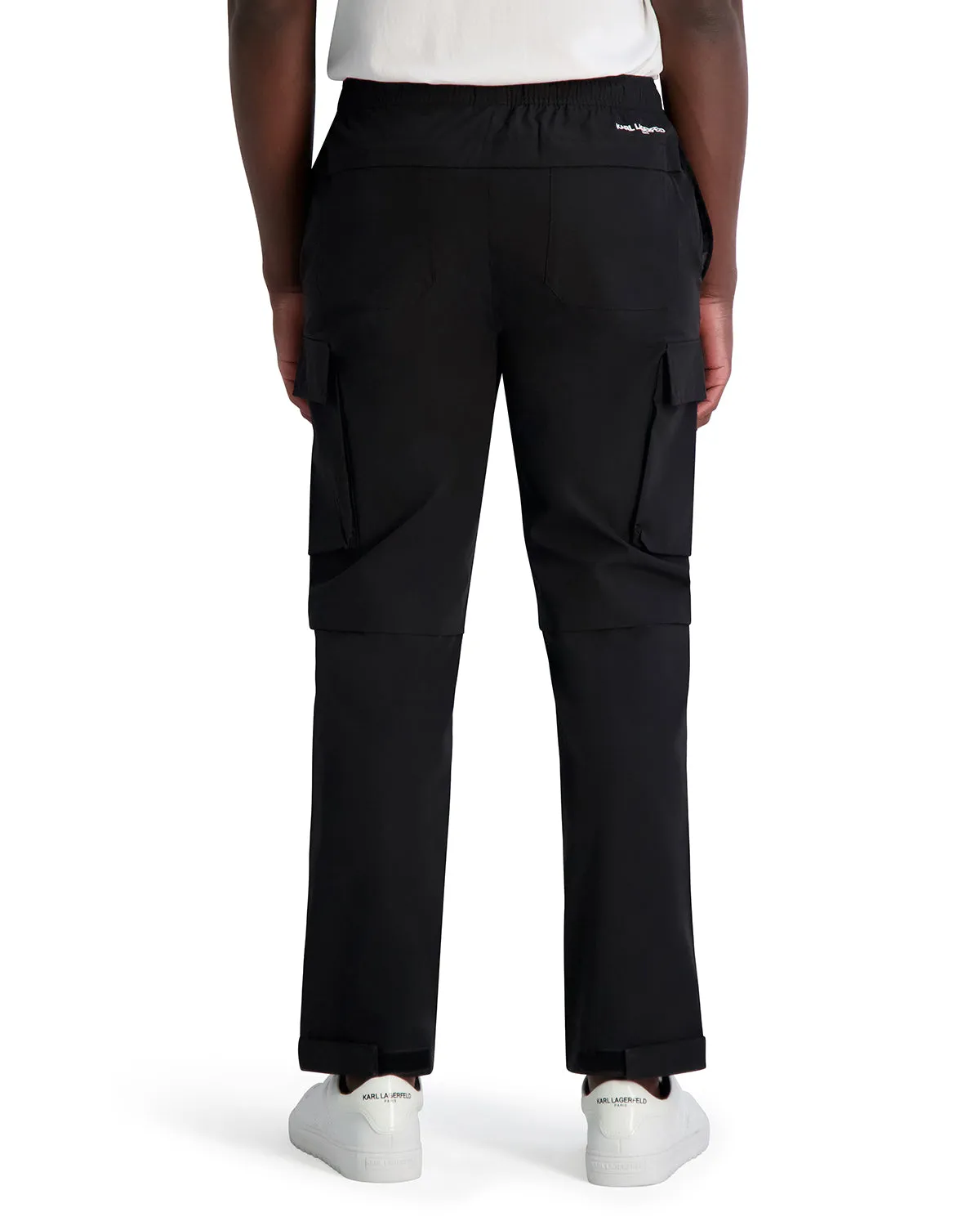 NYLON CARGO ZIP PANT sold by Karl Lagerfeld Paris product image thumbnail 2