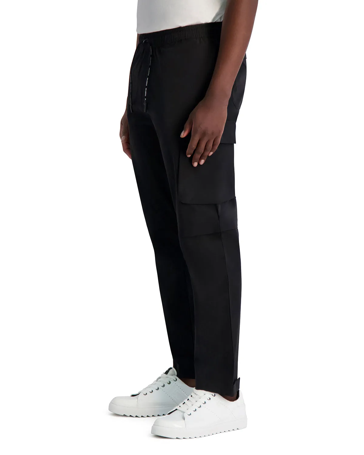 NYLON CARGO ZIP PANT sold by Karl Lagerfeld Paris product image thumbnail 3