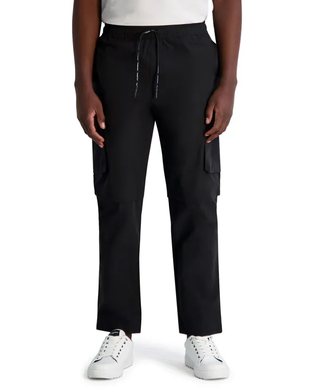 NYLON CARGO ZIP PANT sold by Karl Lagerfeld Paris