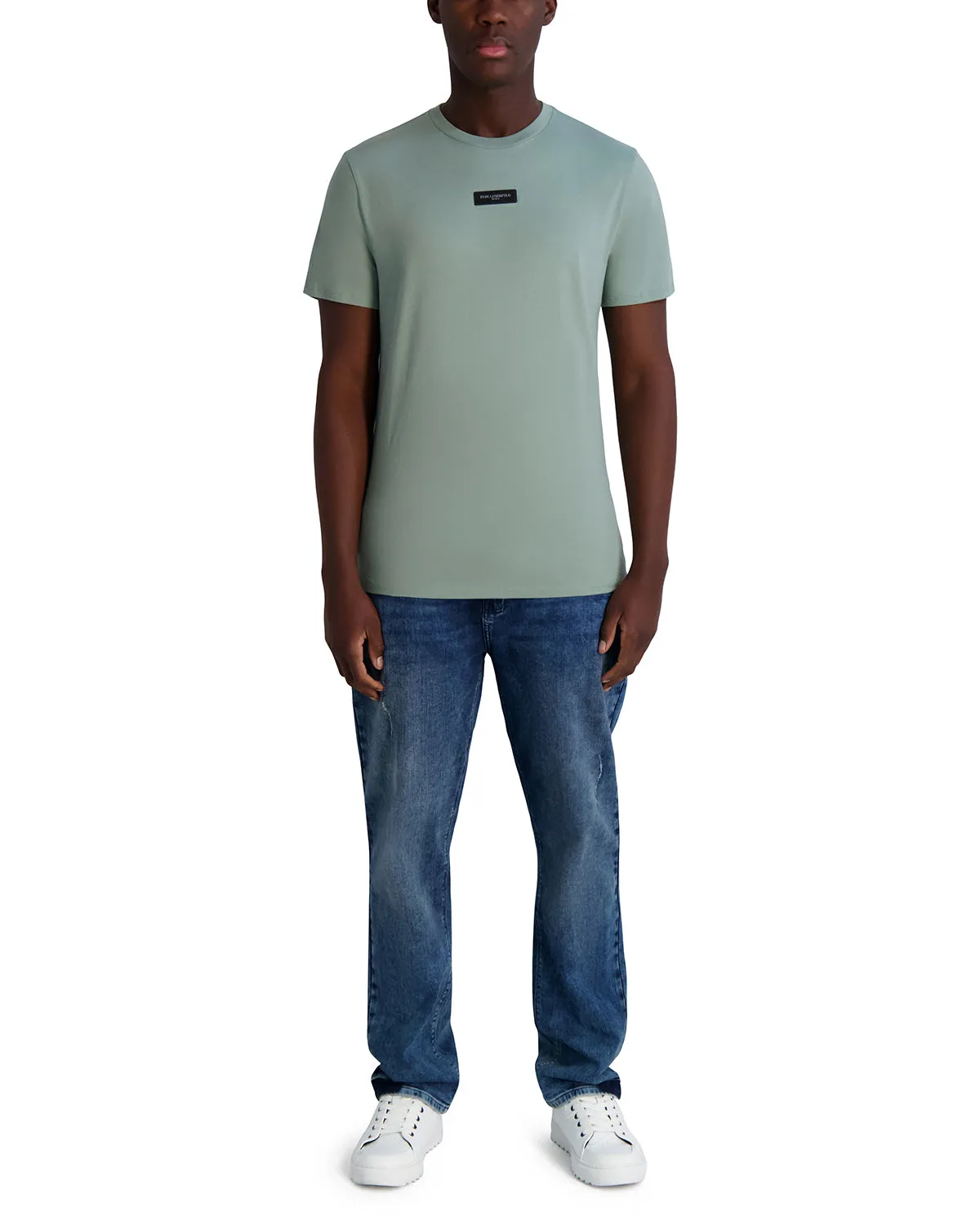 JERSEY SHORT SLEEVE TEE sold by Karl Lagerfeld Paris product image thumbnail 4