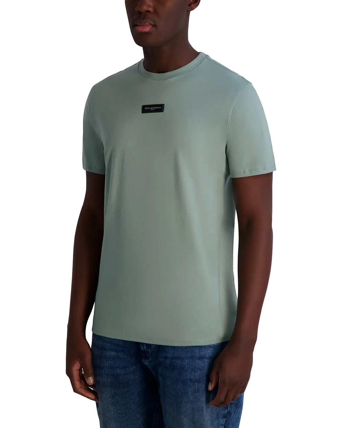 JERSEY SHORT SLEEVE TEE sold by Karl Lagerfeld Paris product image thumbnail 3