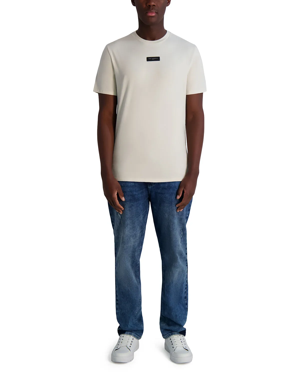 JERSEY SHORT SLEEVE TEE sold by Karl Lagerfeld Paris product image thumbnail 4