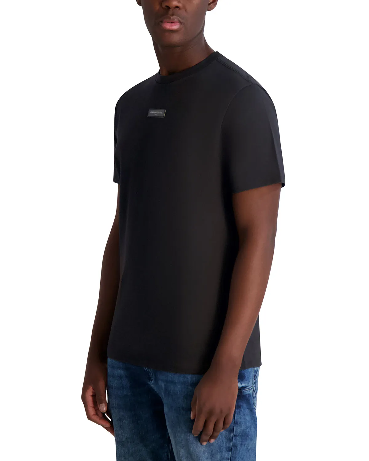 JERSEY SHORT SLEEVE TEE sold by Karl Lagerfeld Paris product image thumbnail 3