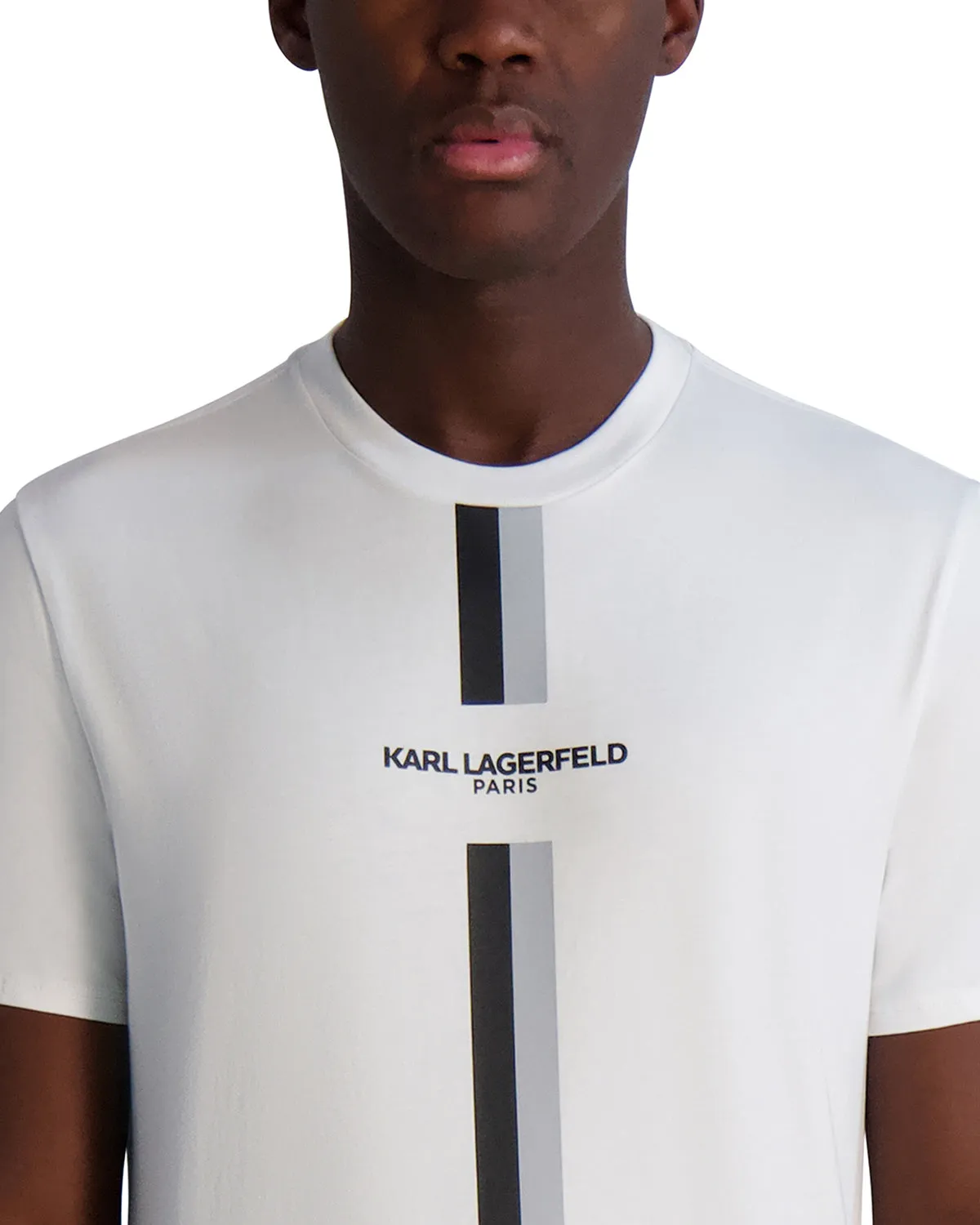 RACING STRIPE LOGO TEE sold by Karl Lagerfeld Paris product image thumbnail 5