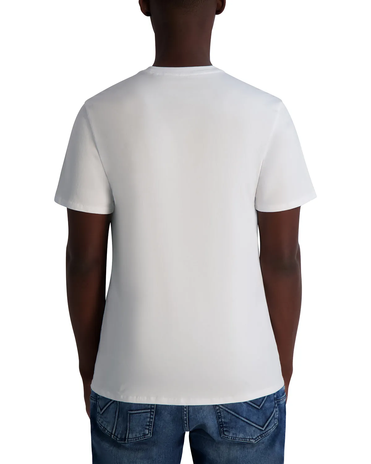 RACER STRIPE LOGO TEE sold by Karl Lagerfeld Paris product image thumbnail 2