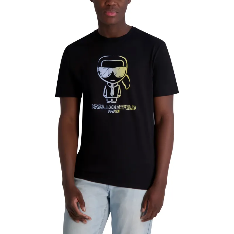 FADED KL CHARACTER T-SHIRT sold by Karl Lagerfeld Paris