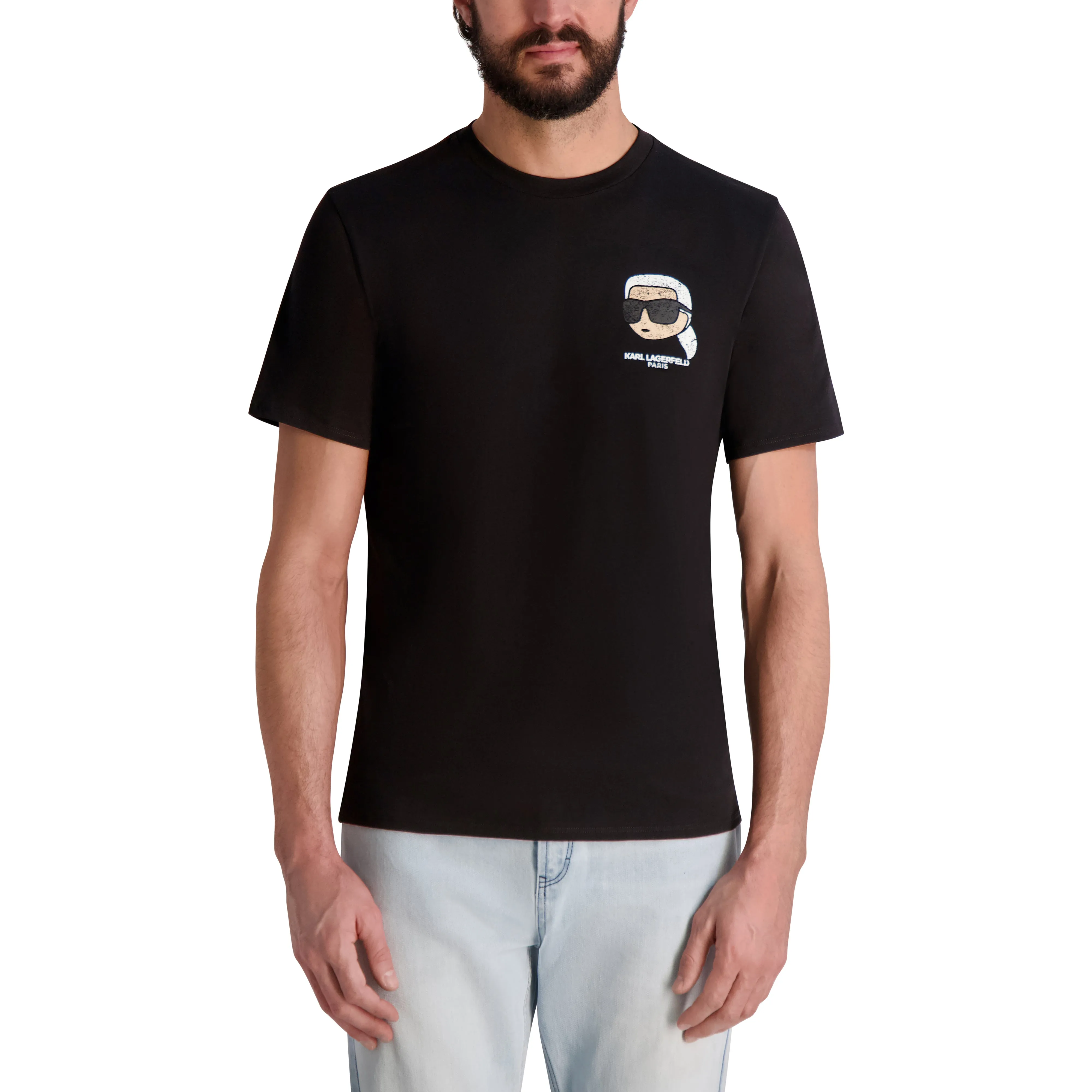 FADED KARL HEAD T-SHIRT sold by Karl Lagerfeld Paris