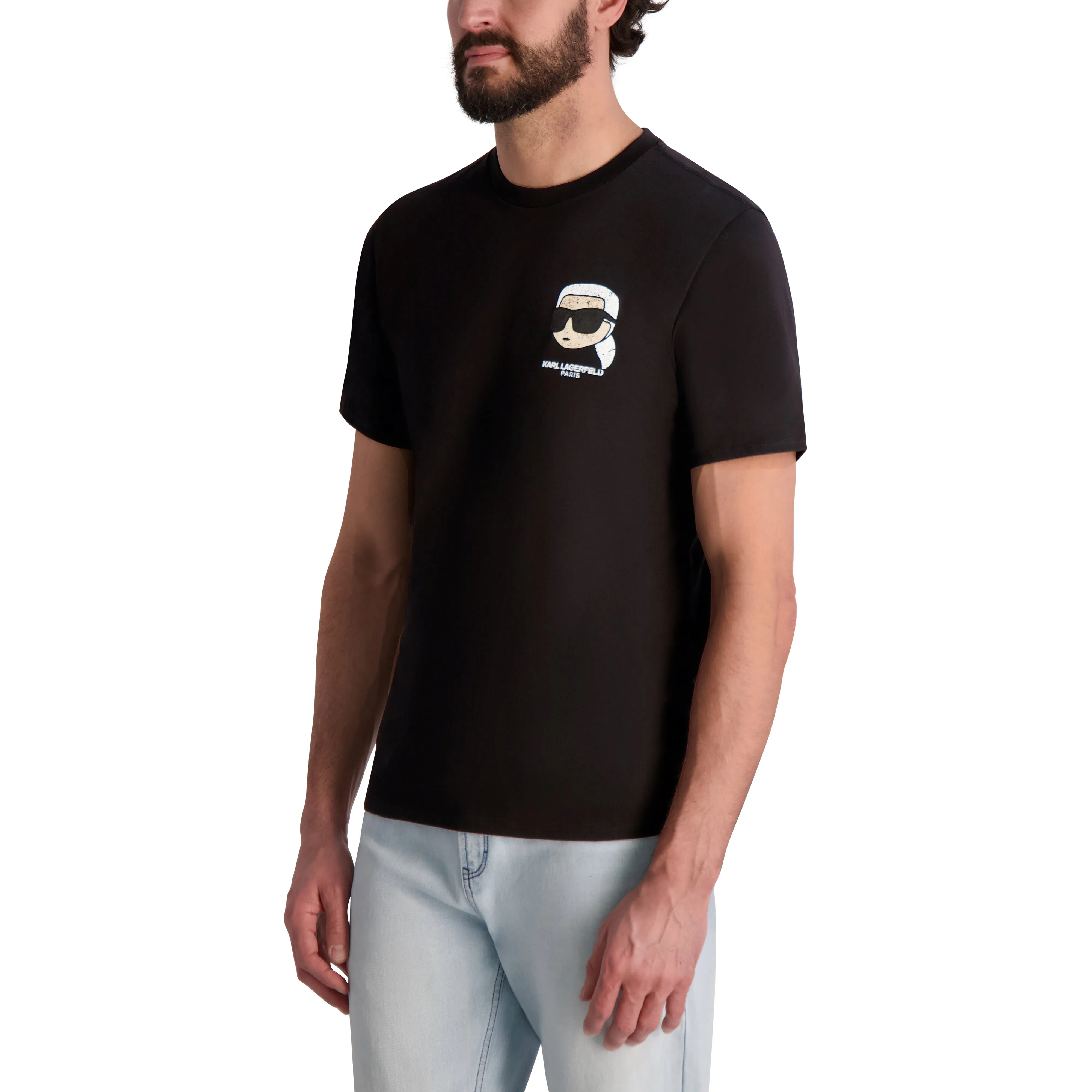 FADED KARL HEAD T-SHIRT sold by Karl Lagerfeld Paris product image thumbnail 3
