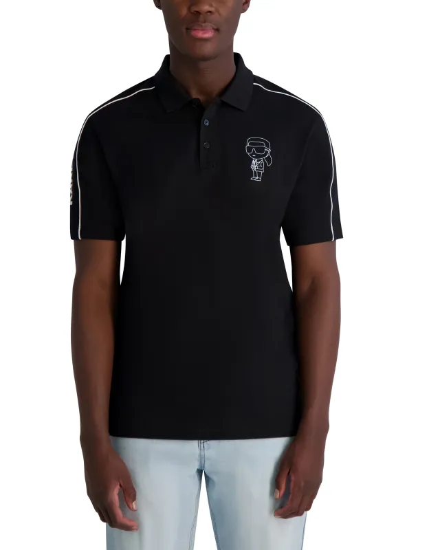 POLO WITH PIPING sold by Karl Lagerfeld Paris