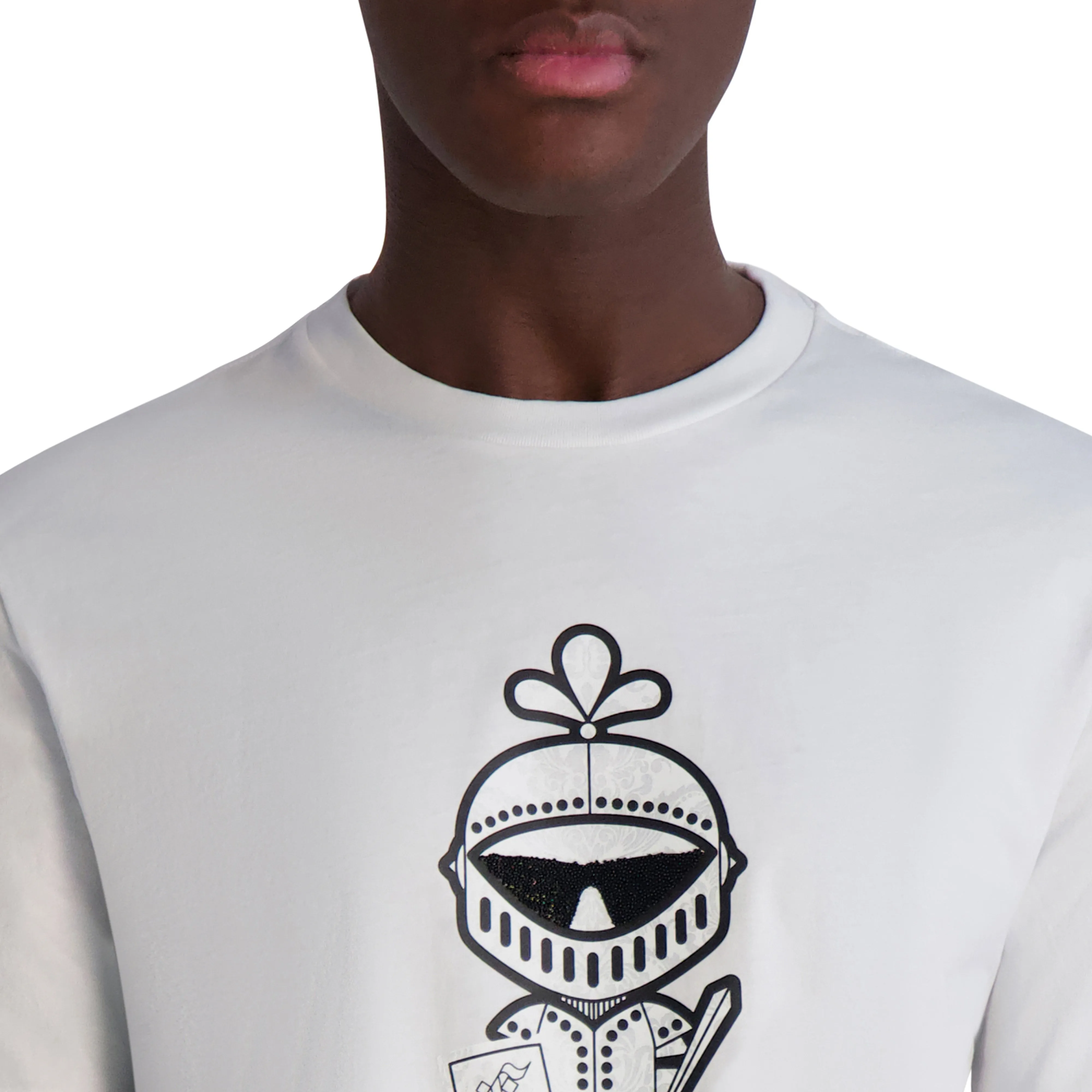 TEXTURED KARL ARMOUR TEE sold by Karl Lagerfeld Paris product image thumbnail 5