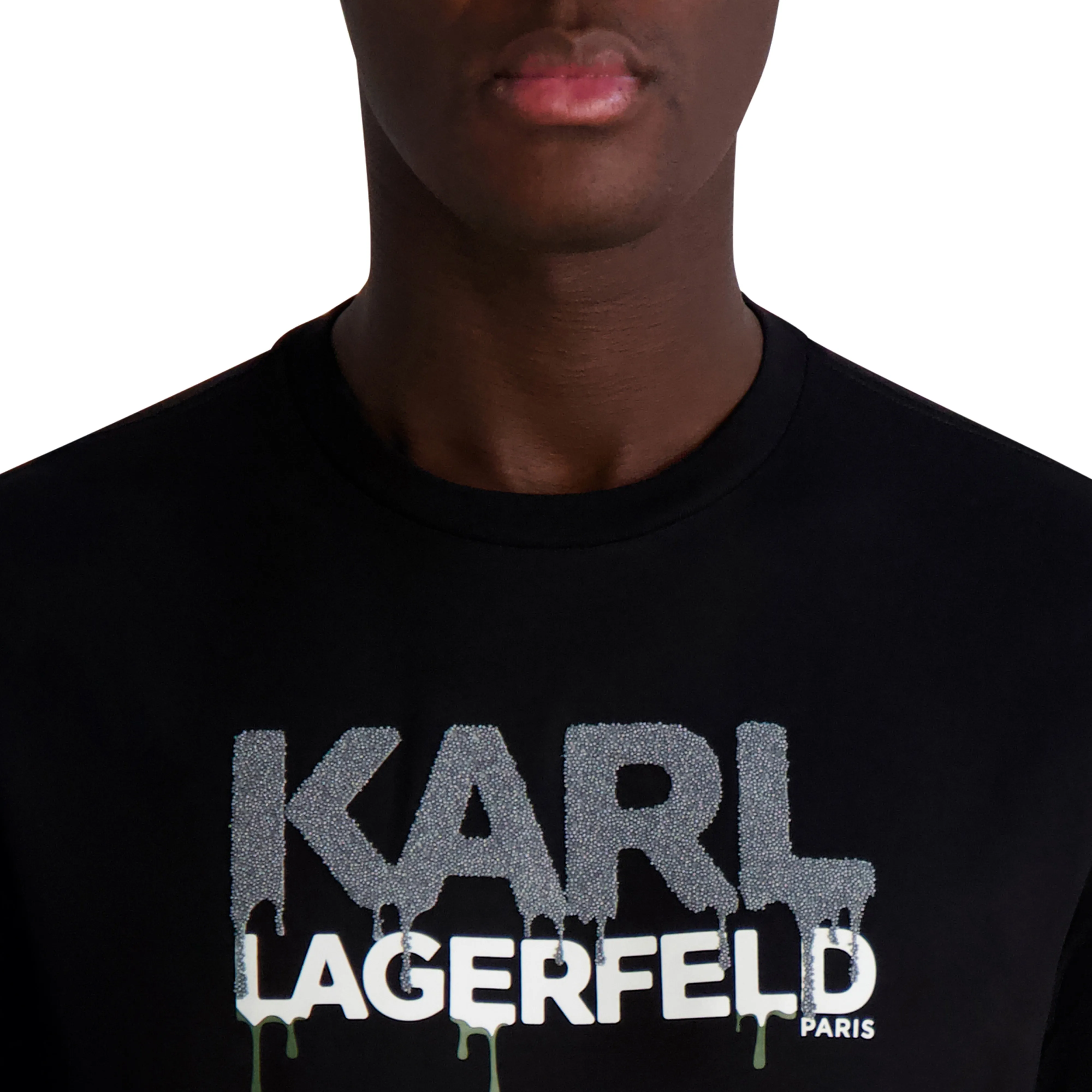 KARL LAGERFELD LOGO TEE sold by Karl Lagerfeld Paris product image thumbnail 5