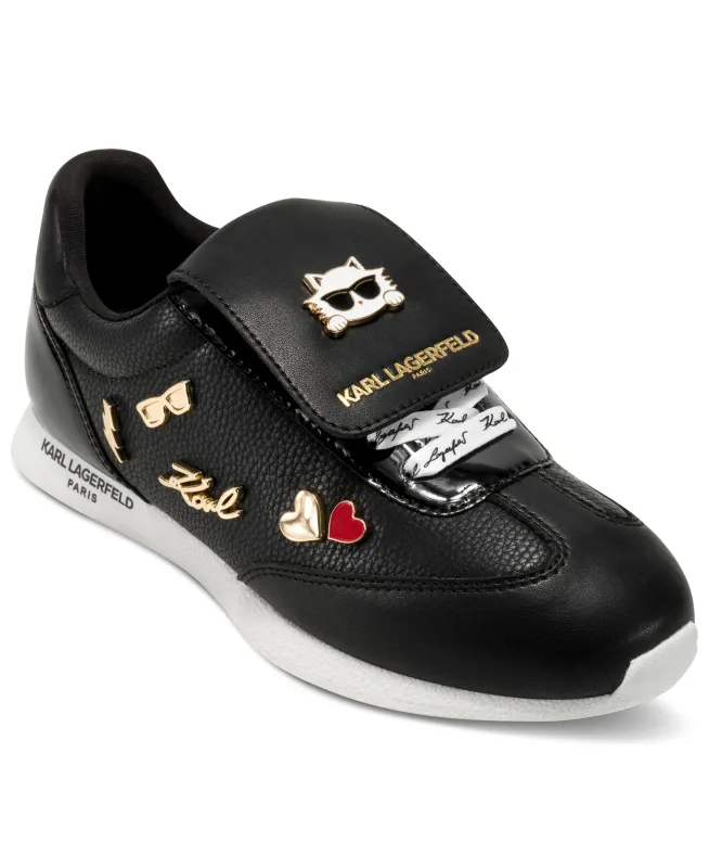 MINIA PINS LACE UP SNEAKER sold by Karl Lagerfeld Paris