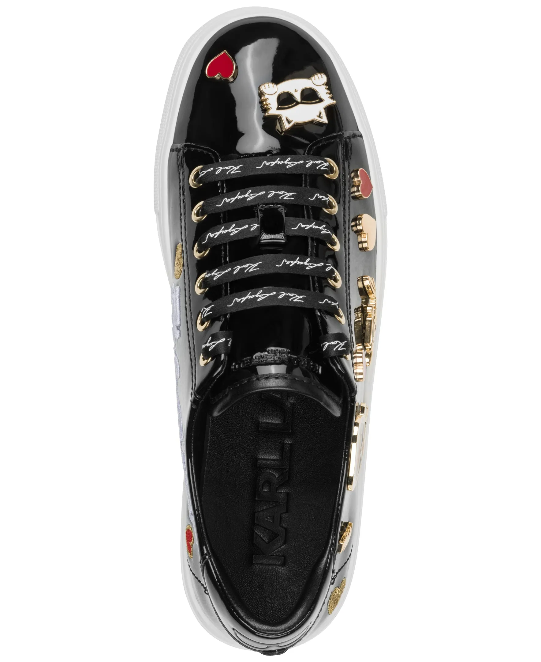 CATE PINS LACE UP SNEAKER sold by Karl Lagerfeld Paris product image thumbnail 3