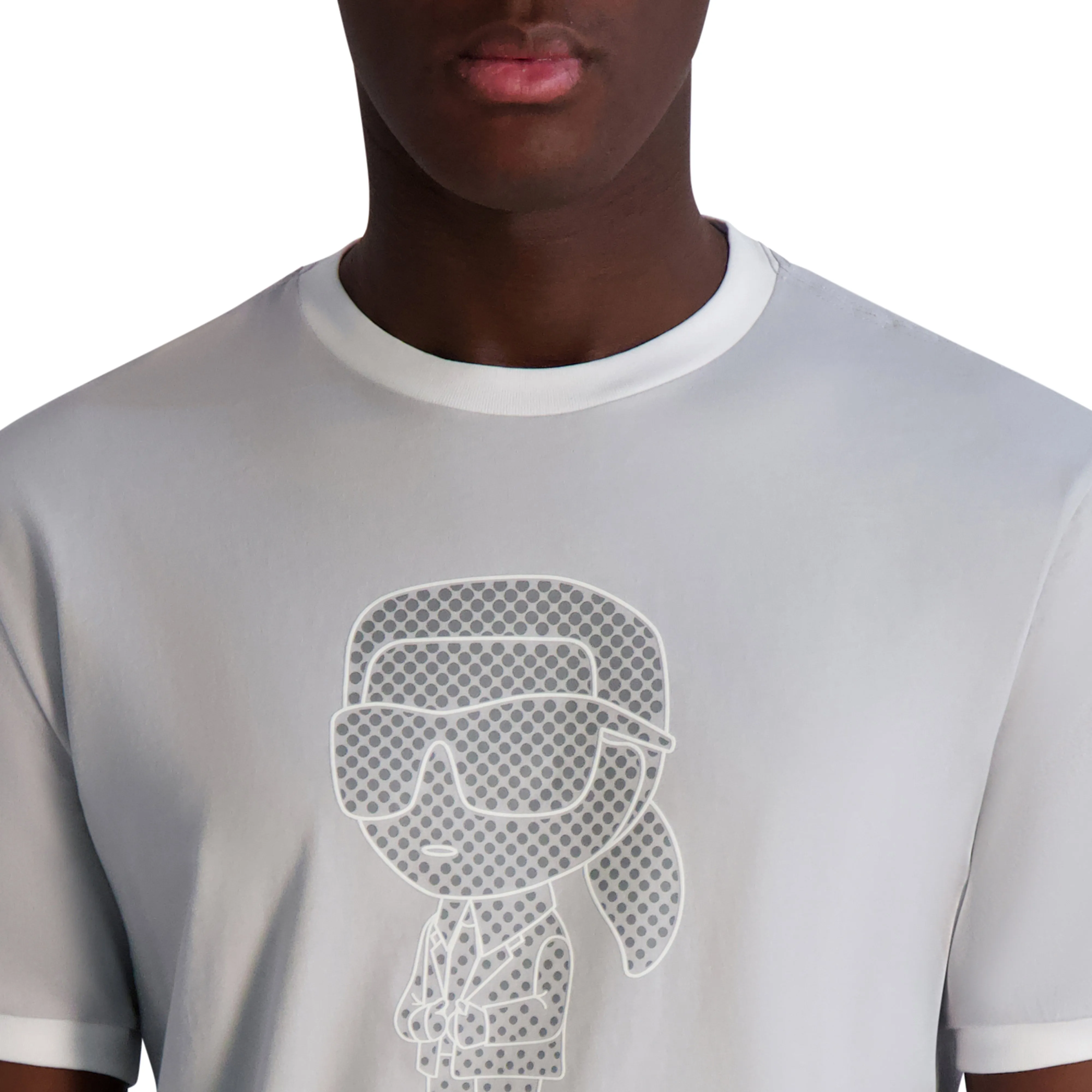 LARGE CHARACTER RINGER TEE sold by Karl Lagerfeld Paris product image thumbnail 5