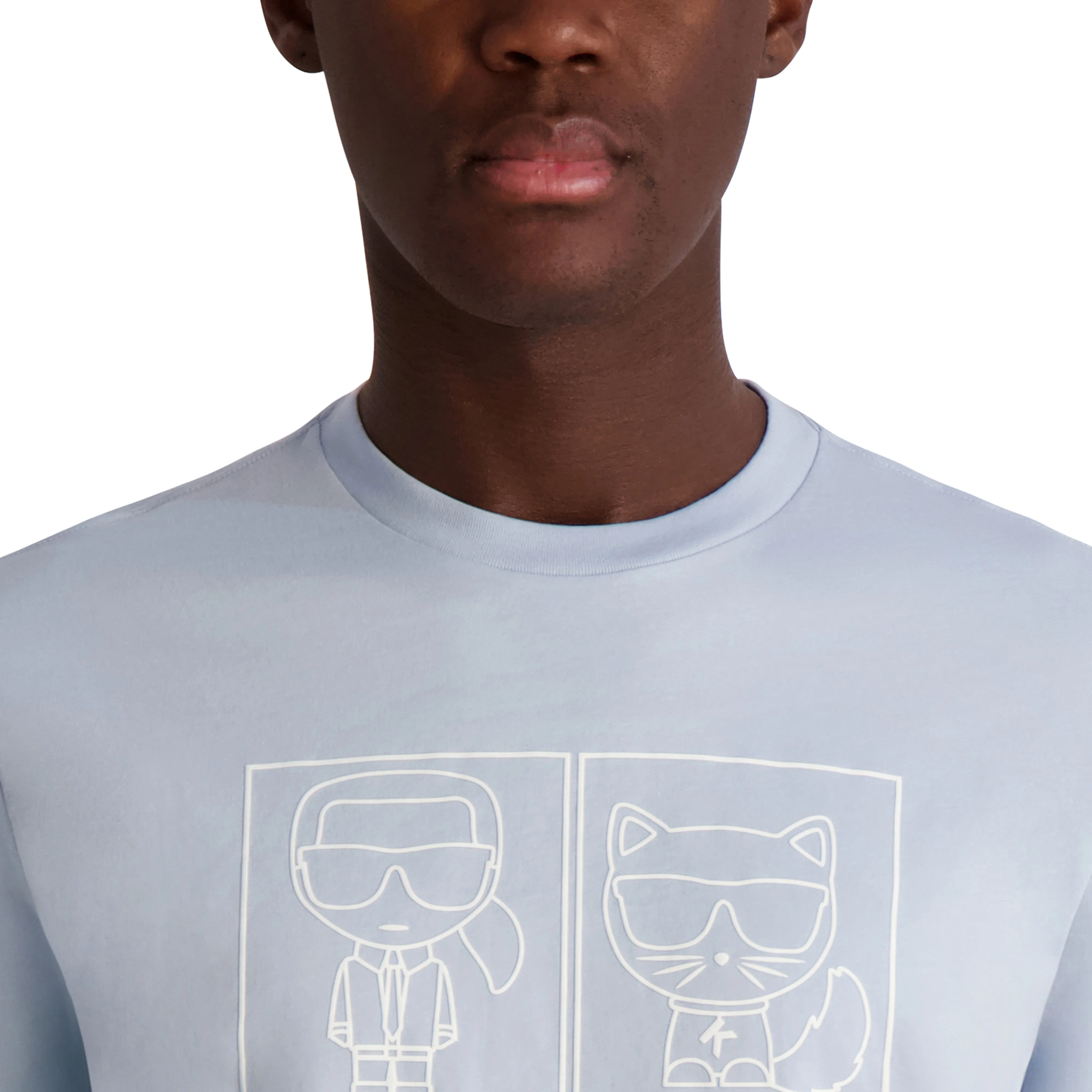 KARL & CHOUPETTE T-SHIRT sold by Karl Lagerfeld Paris product image thumbnail 5