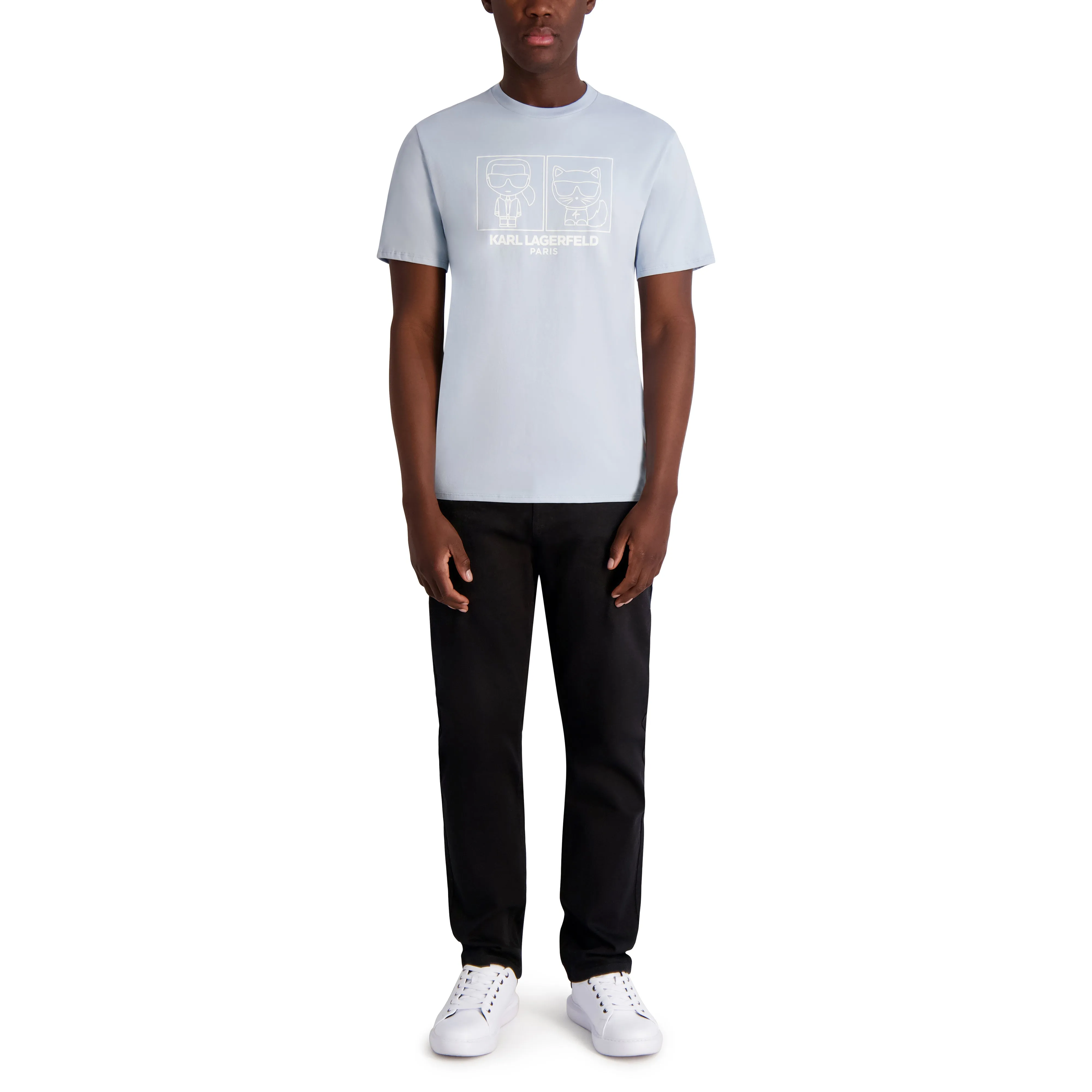 KARL & CHOUPETTE T-SHIRT sold by Karl Lagerfeld Paris product image thumbnail 4