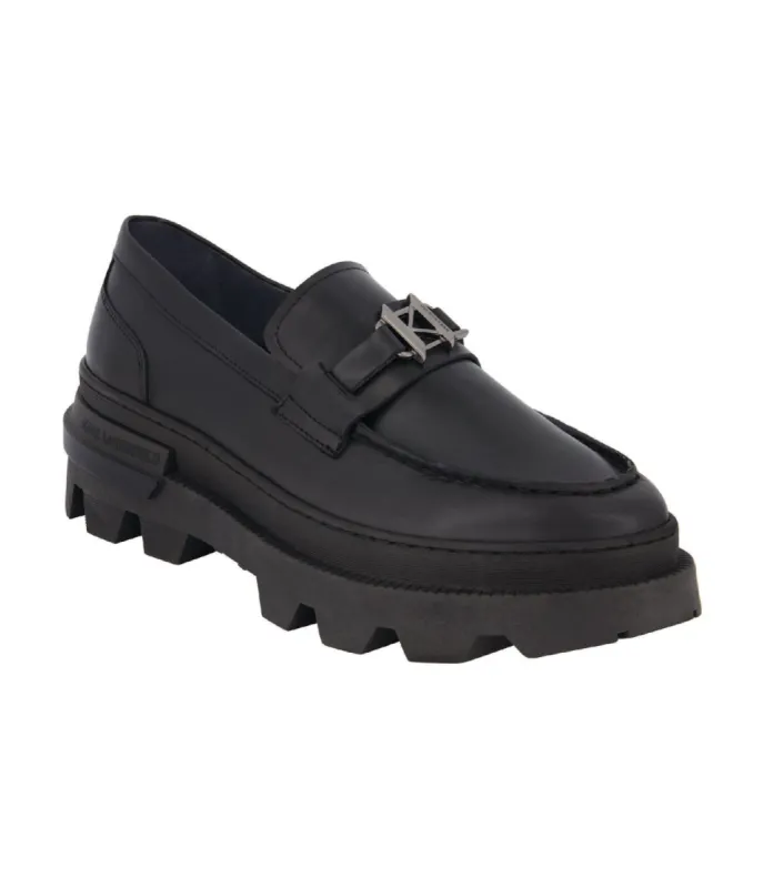 KL BIT LOAFER ON CHUNKY RUBBER SOLE BLACK sold by Karl Lagerfeld Paris