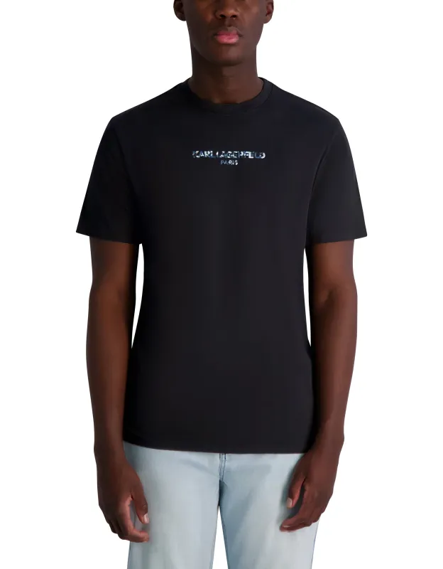 CAMO KARL LOGO TEE sold by Karl Lagerfeld Paris