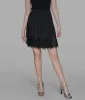 LACE TRIM MINI SKIRT sold by Karl Lagerfeld Paris