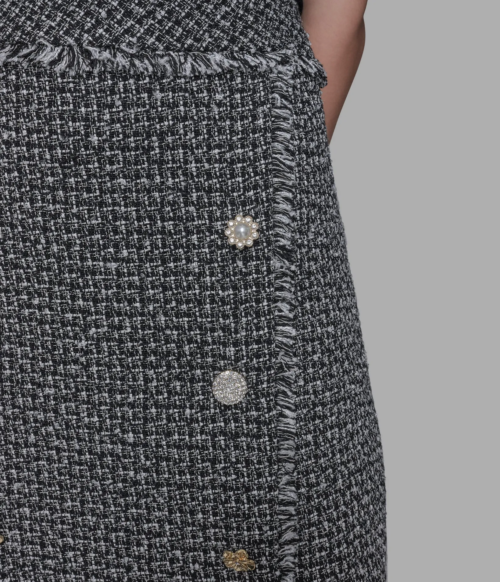 CO-ORD TWEED MINI SKIRT sold by Karl Lagerfeld Paris product image thumbnail 5