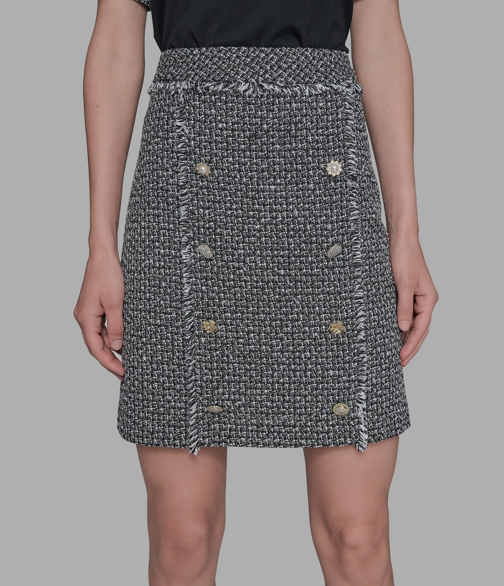 CO-ORD TWEED MINI SKIRT sold by Karl Lagerfeld Paris product image thumbnail 4