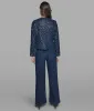 COLLARLESS SEQUIN JACKET sold by Karl Lagerfeld Paris