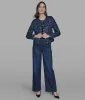 COLLARLESS SEQUIN JACKET sold by Karl Lagerfeld Paris