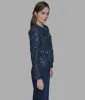 COLLARLESS SEQUIN JACKET sold by Karl Lagerfeld Paris