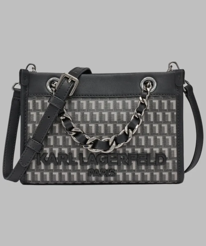 MINI SAVOIE MONOGRAM CROSSBODY sold by Karl Lagerfeld Paris