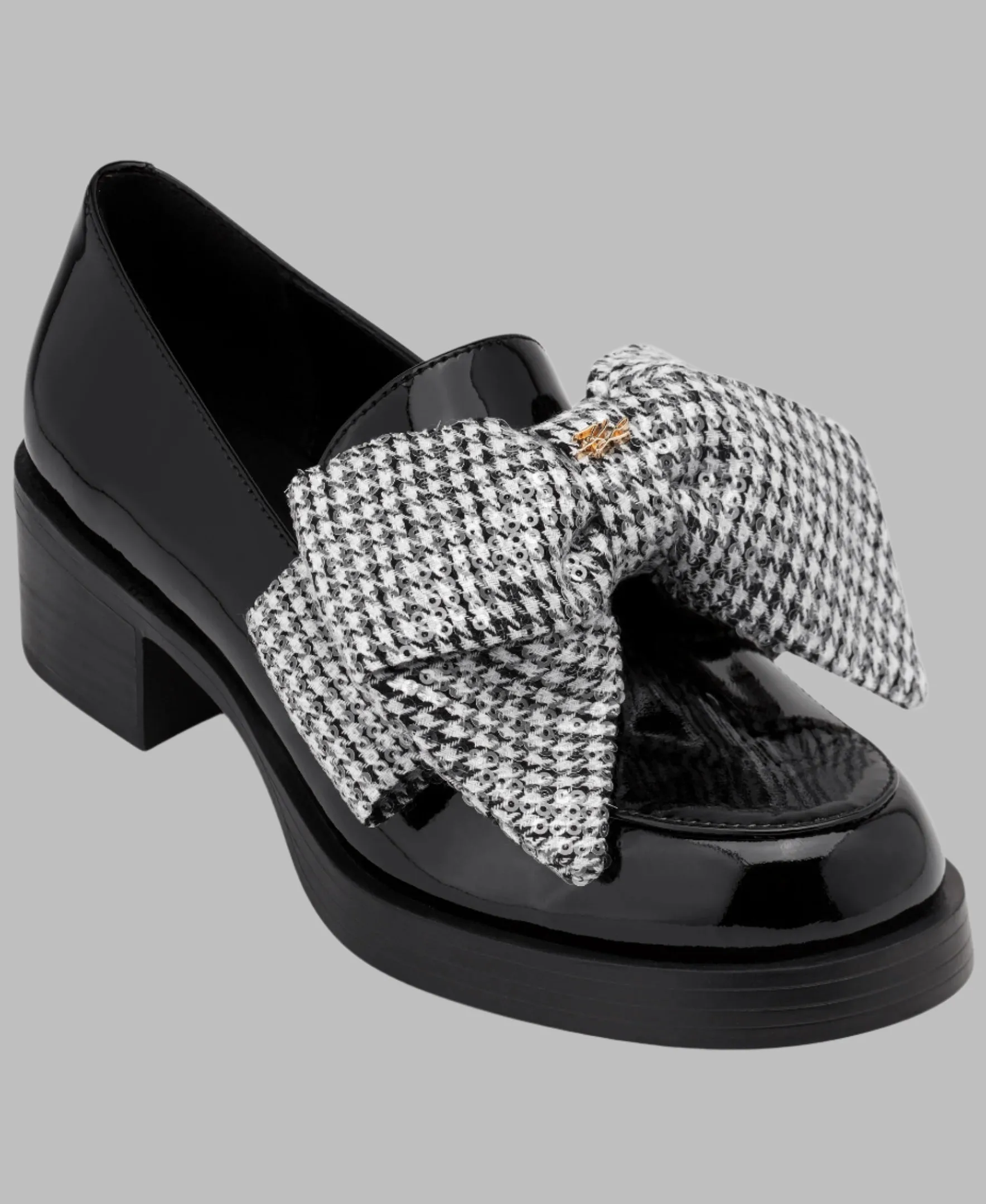 CAMILA LOAFERS WITH PRINTED BOW sold by Karl Lagerfeld Paris product image thumbnail 2