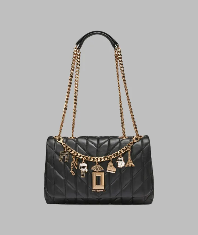 LAFAYETTE SHOULDER BLACK WITH CHARMS sold by Karl Lagerfeld Paris