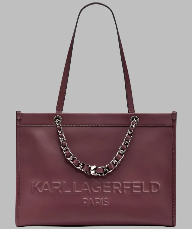 SAVOIE LARGE LEATHER TOTE sold by Karl Lagerfeld Paris