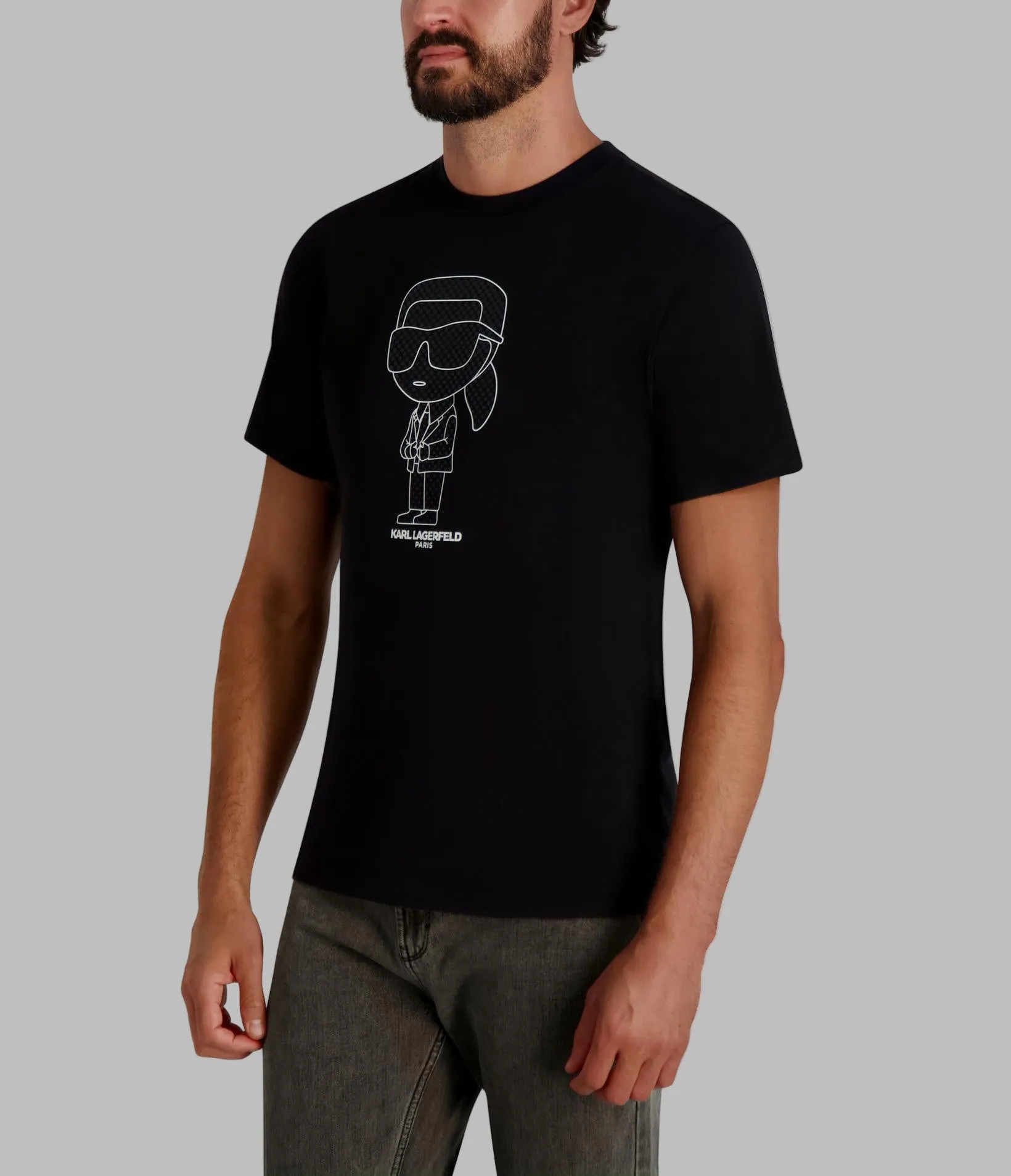 LARGE KARL CHARACTER TEE sold by Karl Lagerfeld Paris product image thumbnail 3
