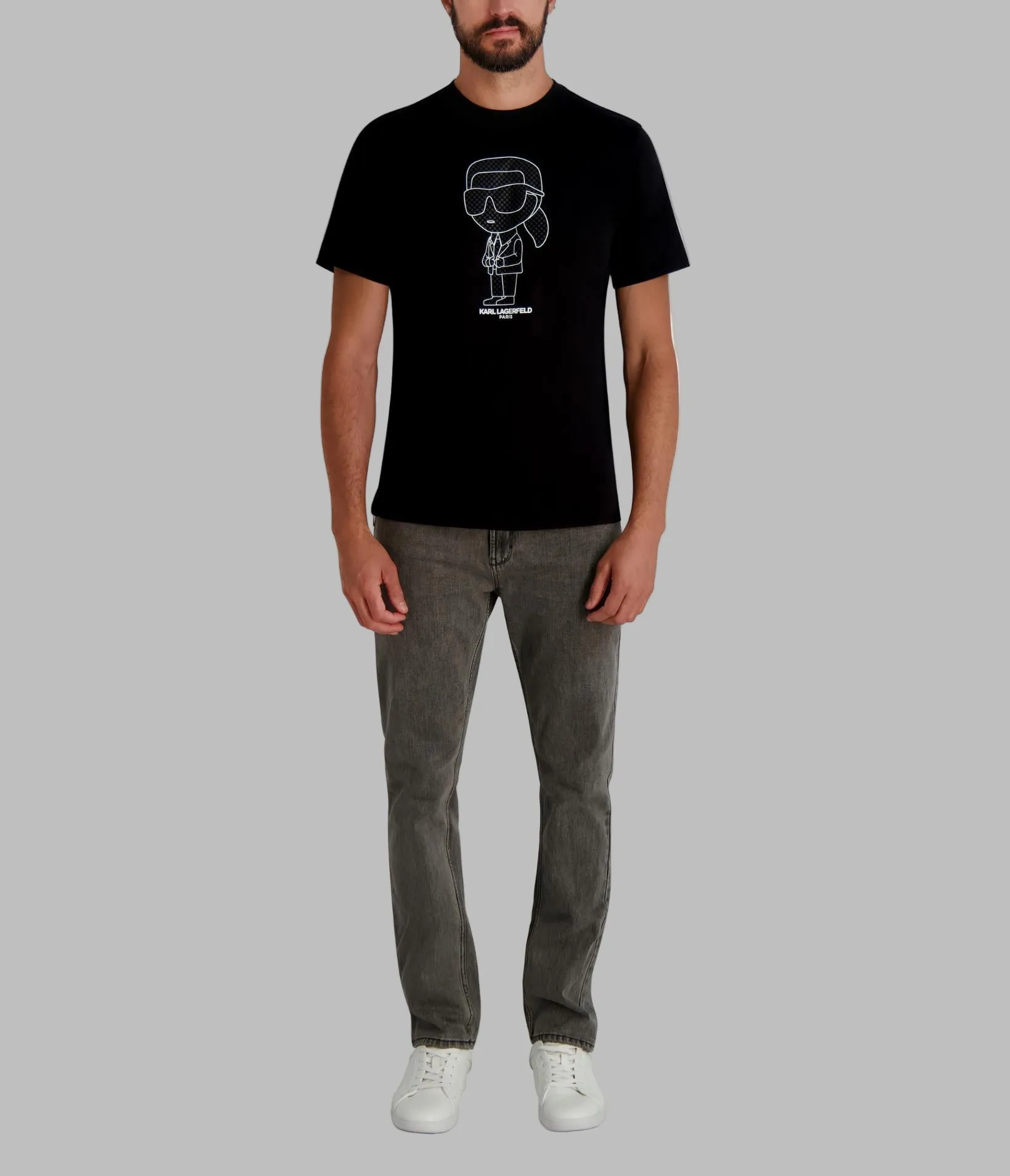 LARGE KARL CHARACTER TEE sold by Karl Lagerfeld Paris product image thumbnail 4