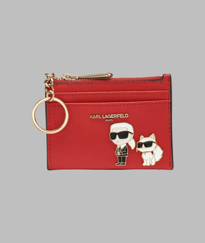CARD CASE DUO EURO PIN WHITE sold by Karl Lagerfeld Paris