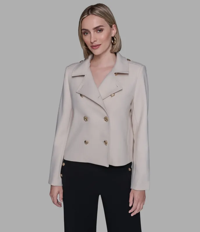 BUTTON DETAIL JACKET sold by Karl Lagerfeld Paris