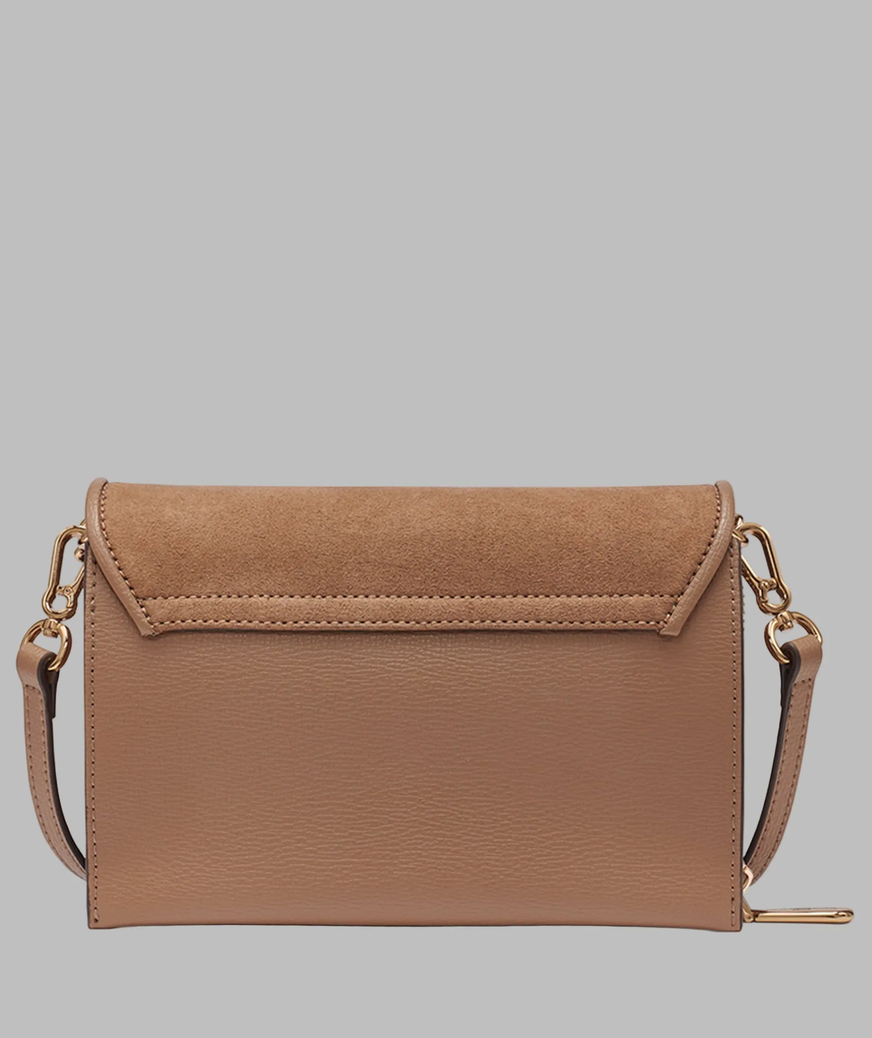 LOURDES SUEDE FLAP CROSSBODY sold by Karl Lagerfeld Paris product image thumbnail 4