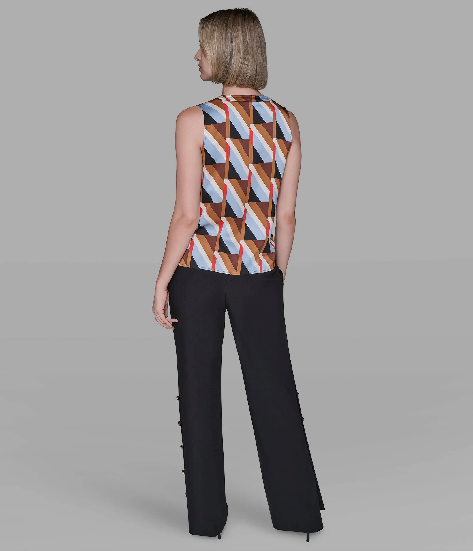 CRISS-CROSS TOP sold by Karl Lagerfeld Paris product image thumbnail 2