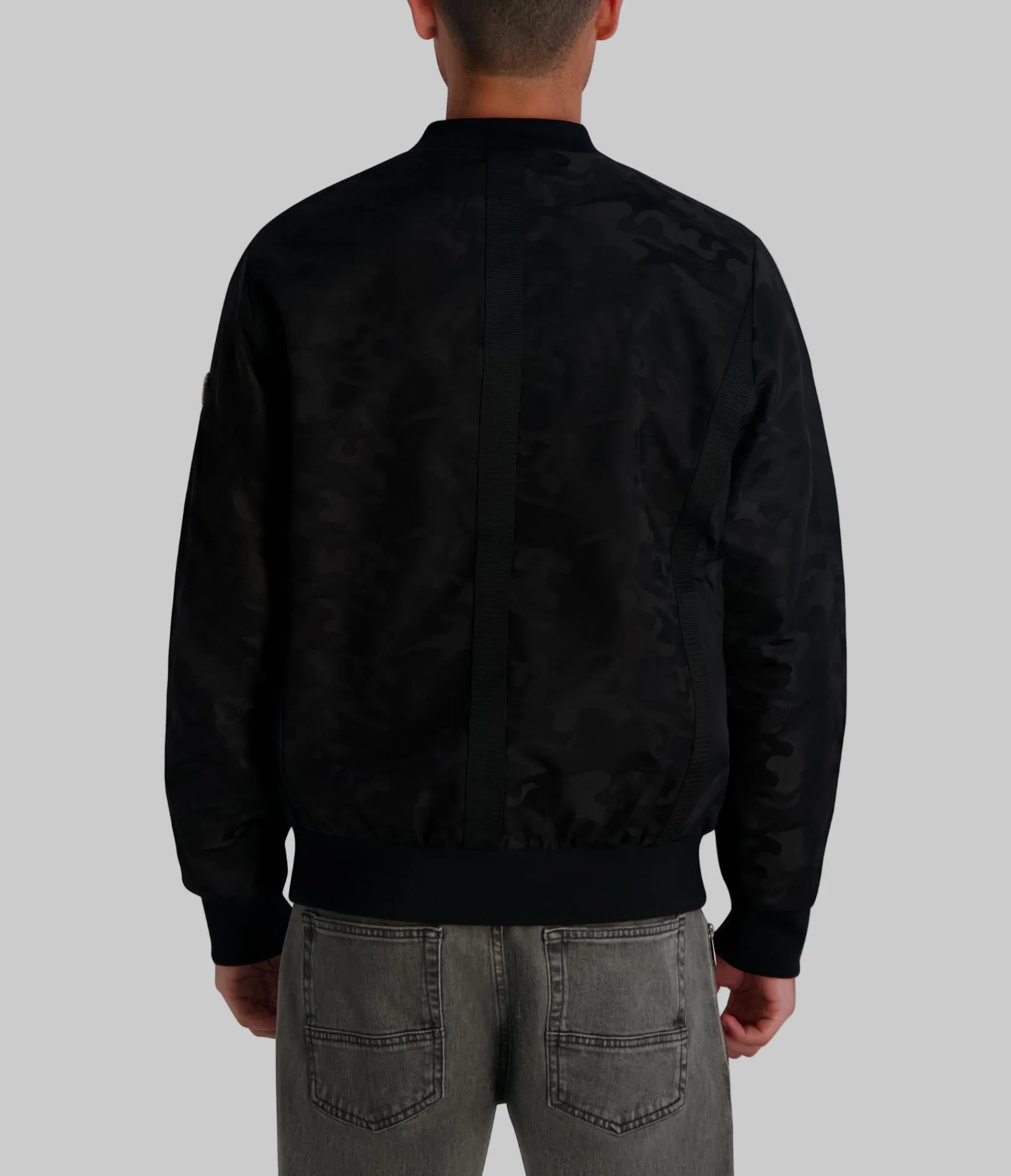 CAMO BOMBER JACKET sold by Karl Lagerfeld Paris product image thumbnail 2