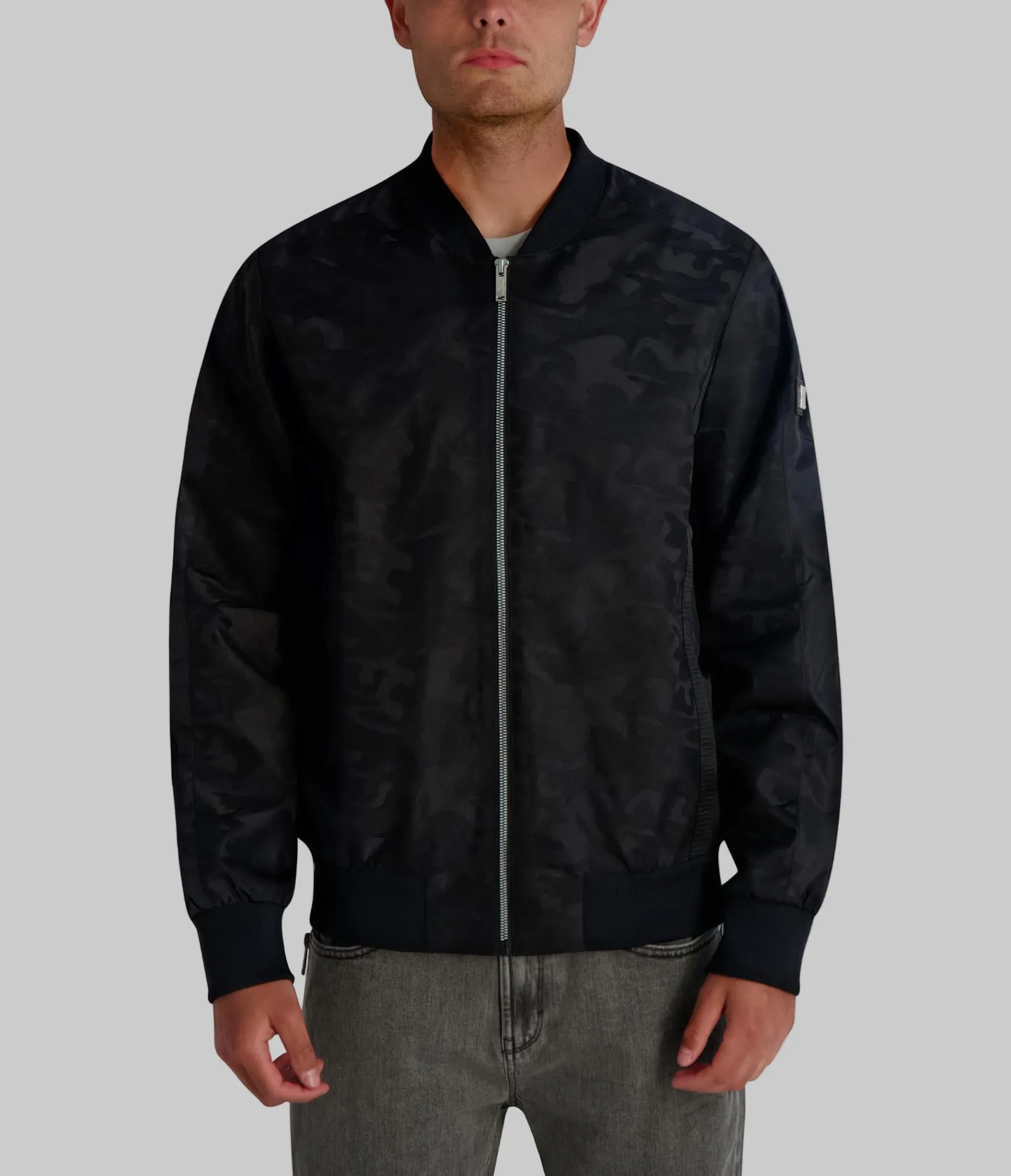 CAMO BOMBER JACKET sold by Karl Lagerfeld Paris