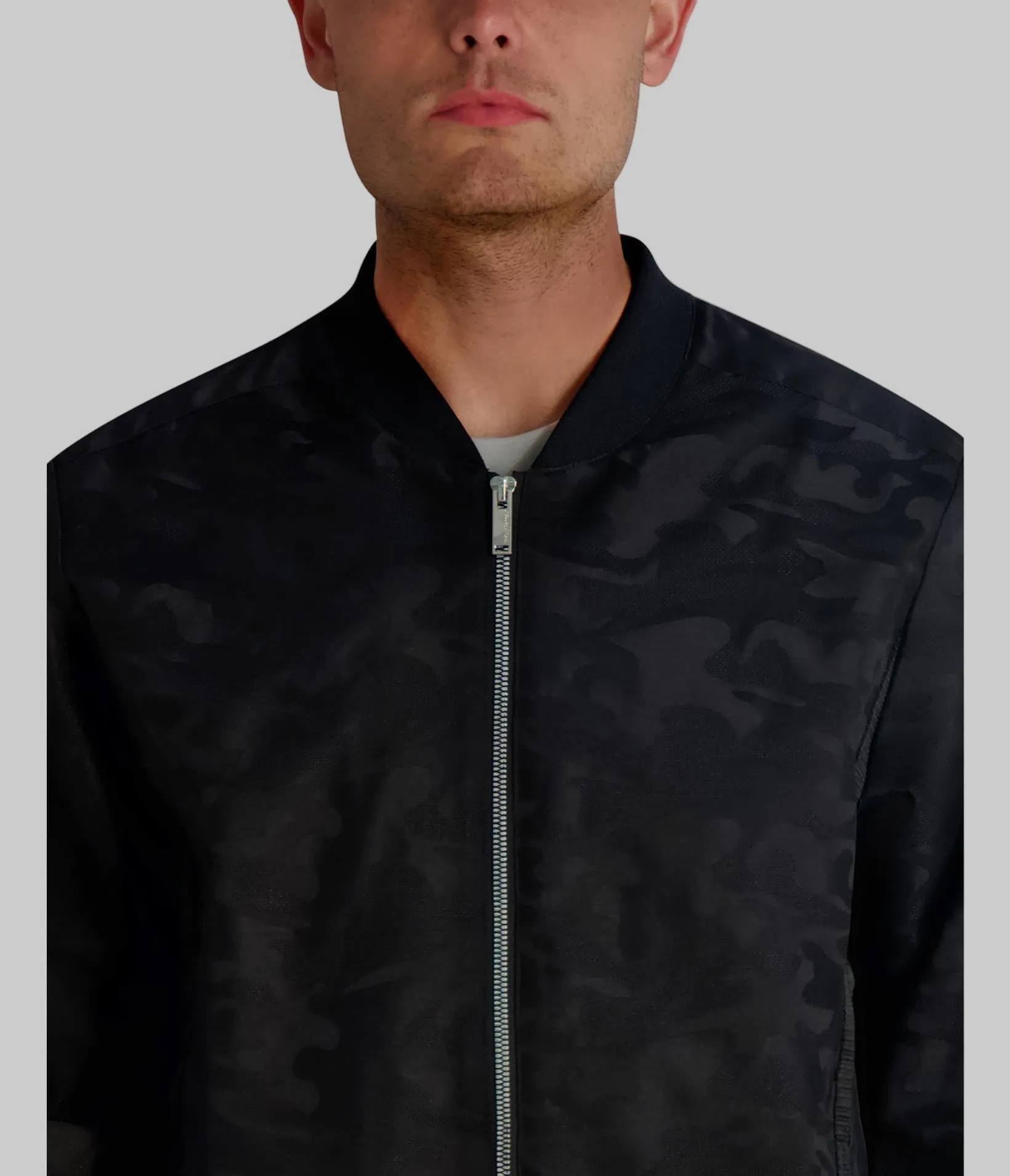 CAMO BOMBER JACKET sold by Karl Lagerfeld Paris product image thumbnail 5