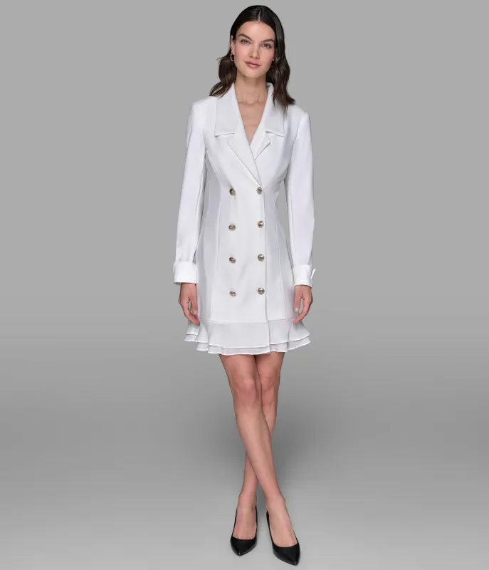 DOUBLE-BREASTED BLAZER DRESS sold by Karl Lagerfeld Paris