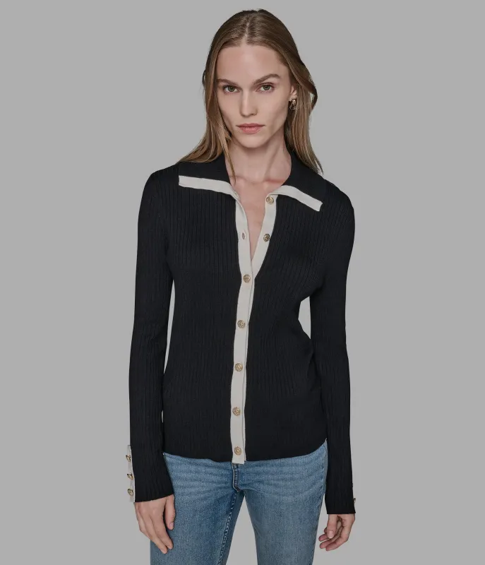 POLO CARDIGAN sold by Karl Lagerfeld Paris