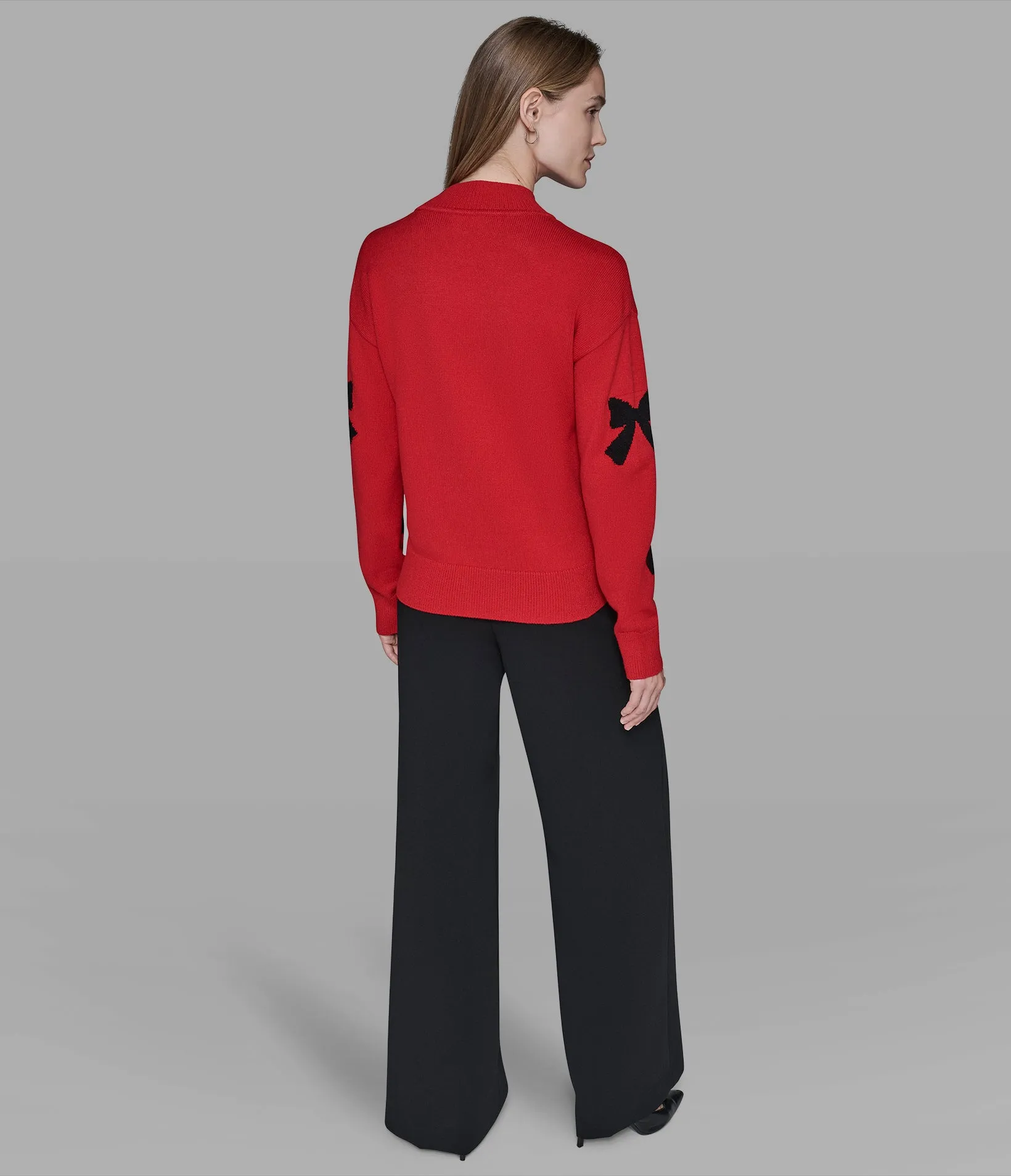 3D BOW SWEATER sold by Karl Lagerfeld Paris product image thumbnail 2