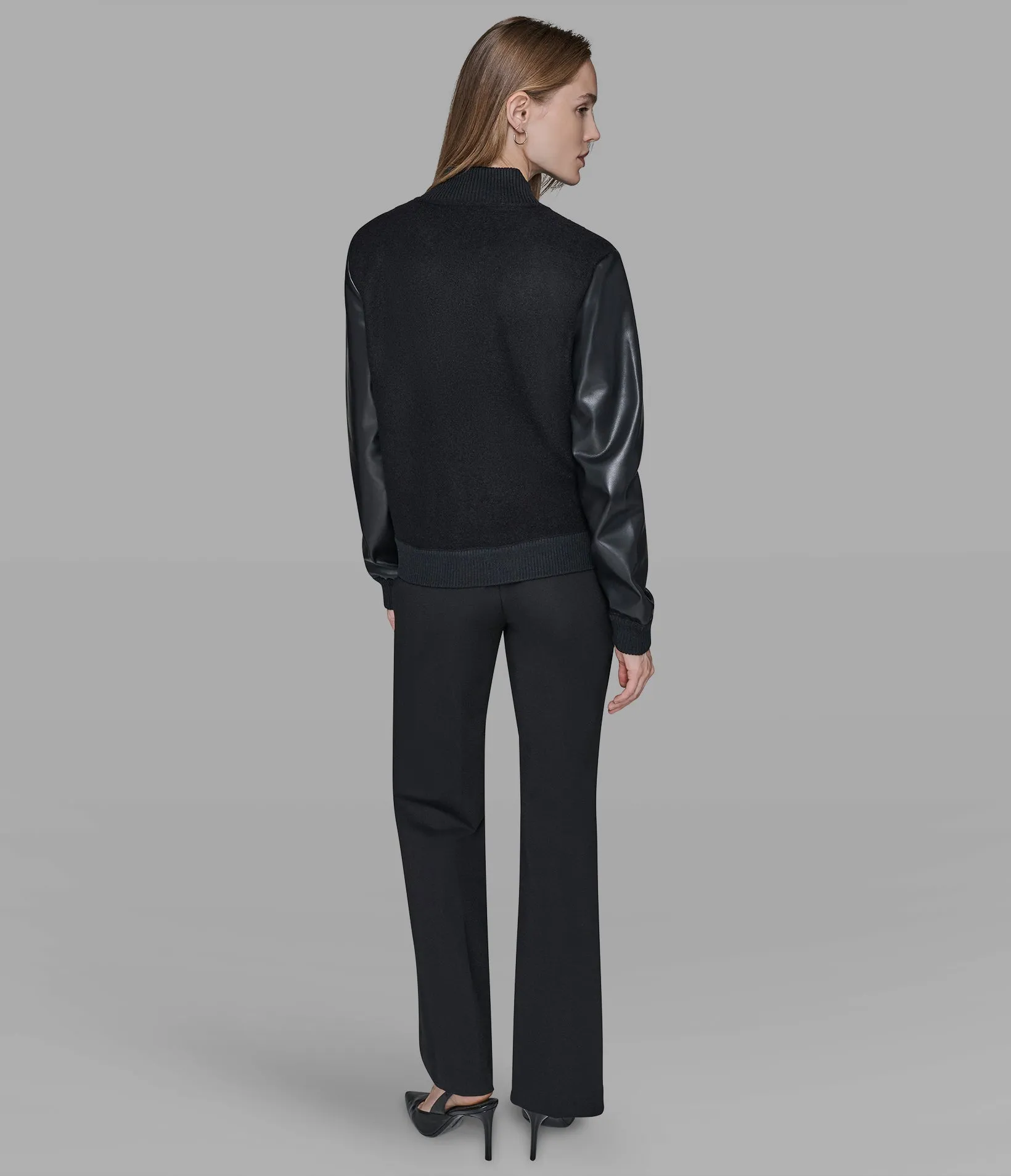 KARL VARSITY JACKET sold by Karl Lagerfeld Paris product image thumbnail 2