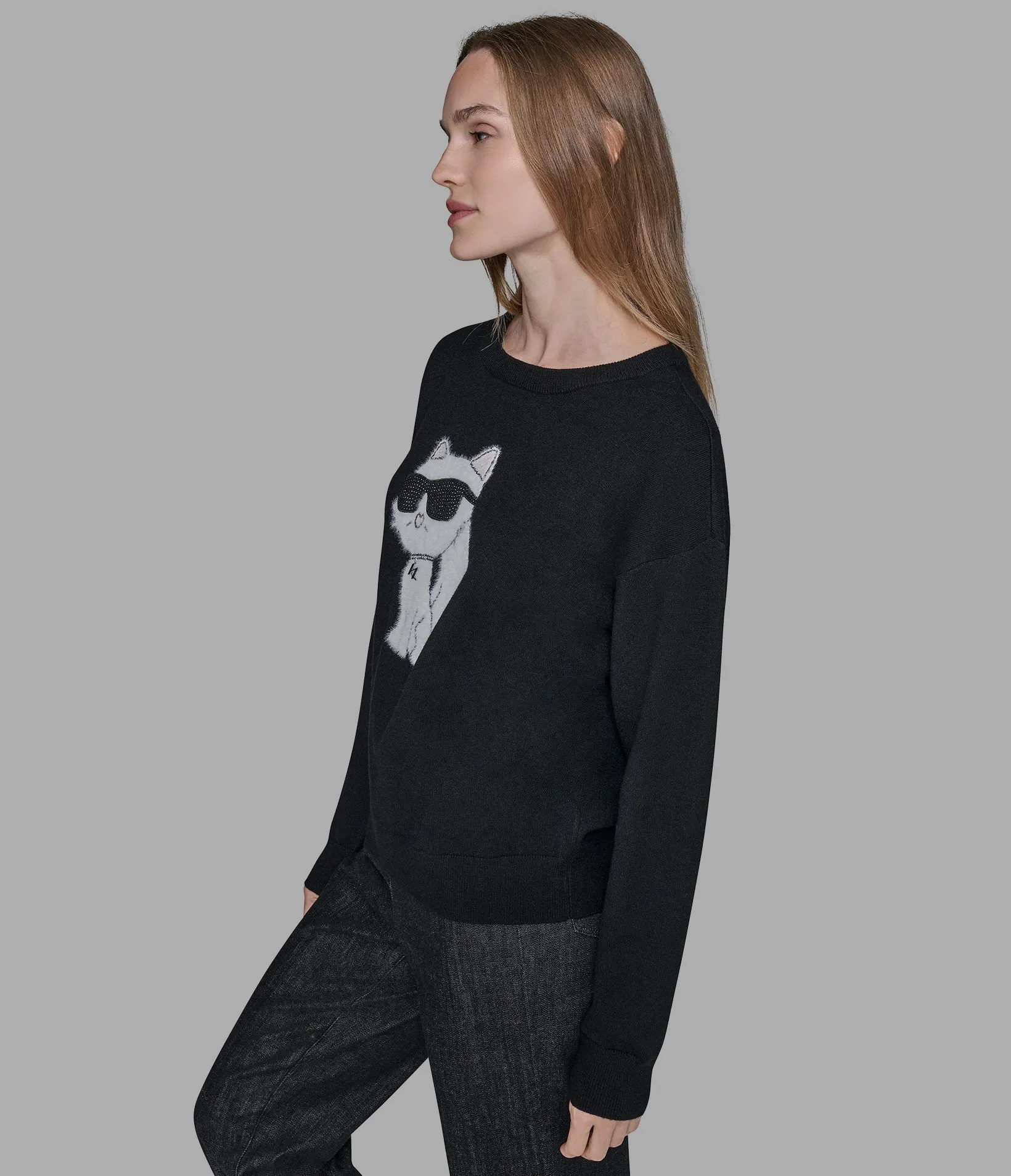 CHOUPETTE SWEATER sold by Karl Lagerfeld Paris product image thumbnail 5