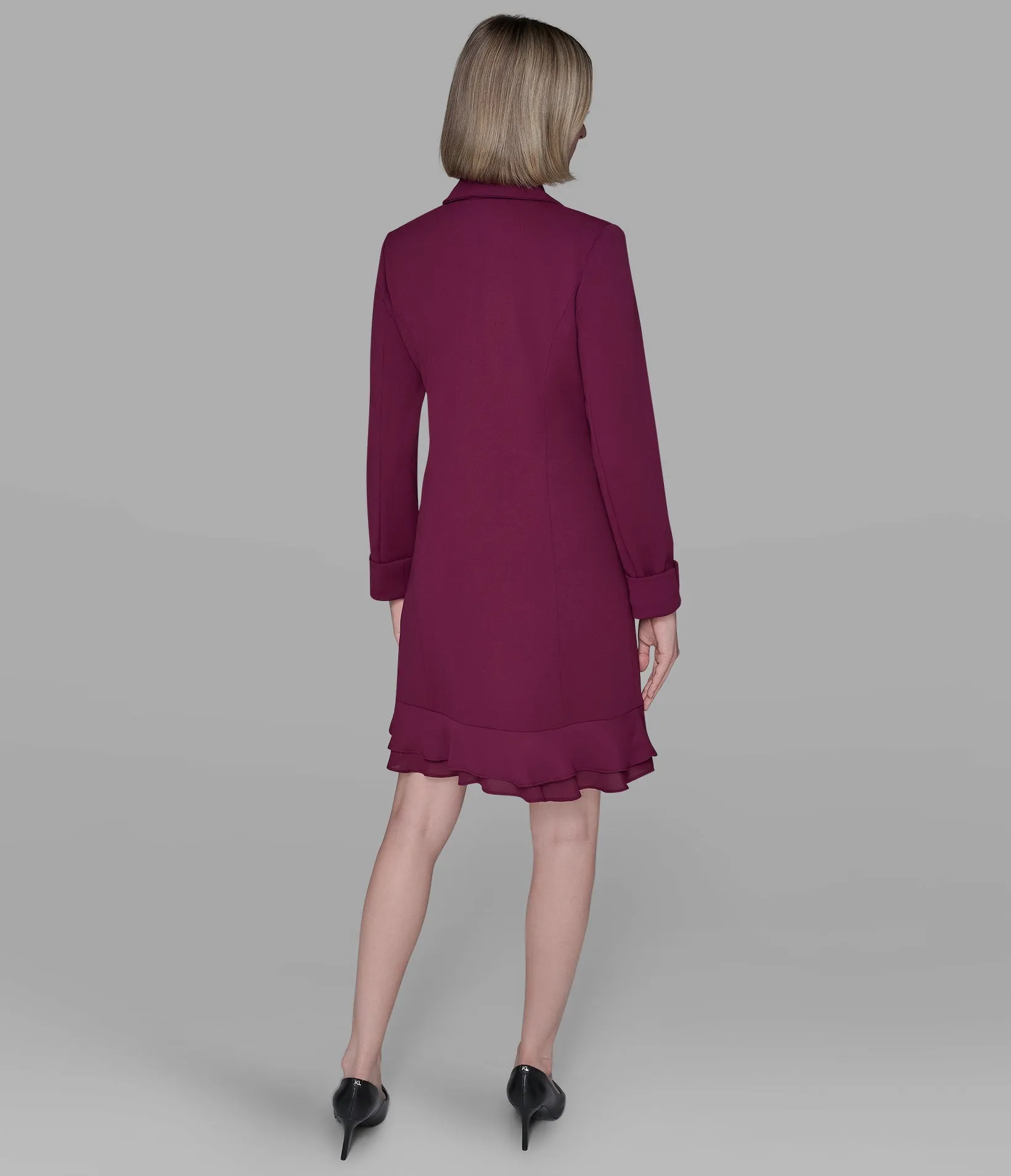 DOUBLE-BREASTED BLAZER DRESS sold by Karl Lagerfeld Paris product image thumbnail 2